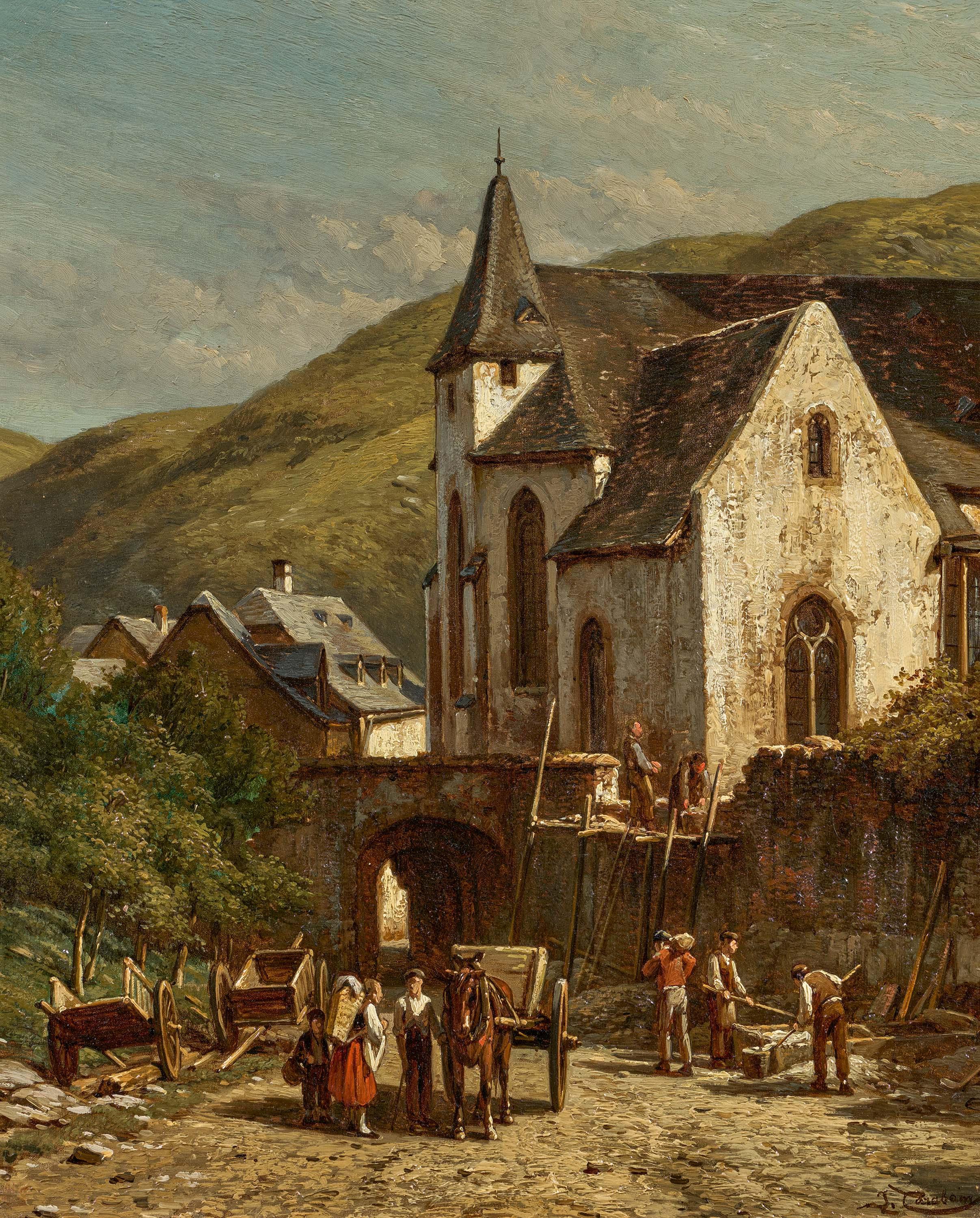 Jacques Francois Carabain - Karden an der Mosel.