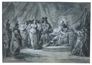 Jacques Gamelin - A Prisoner Presented To A Military Leader