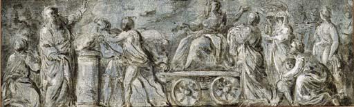 Jacques Gamelin - Cléobis et Biton conduisant leur mère au temple de Junon