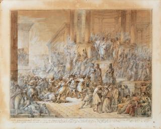 Jacques Gamelin - SYLLA HAVING FREED THE CENTURION