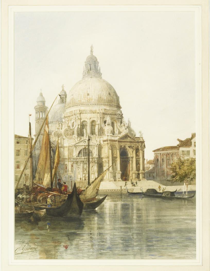 Jacques Guiaud - Santa Maria Della Salute, Venice