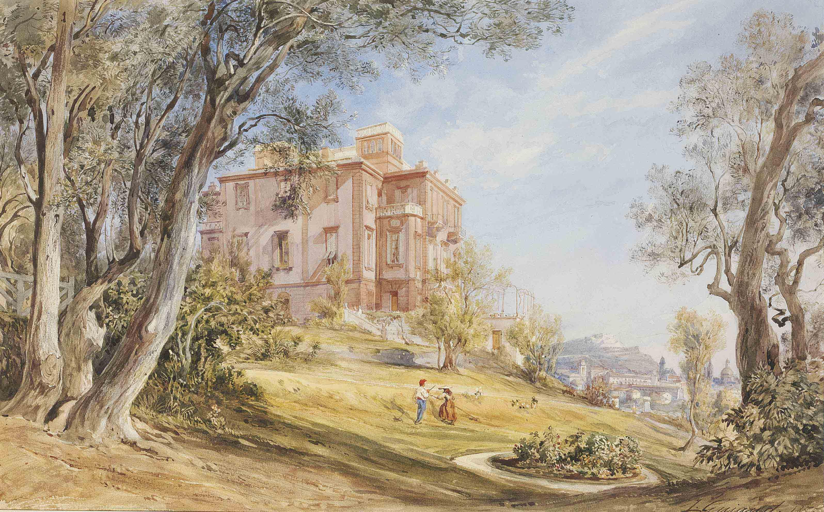 Jacques Guiaud - Villa Madama, Rome