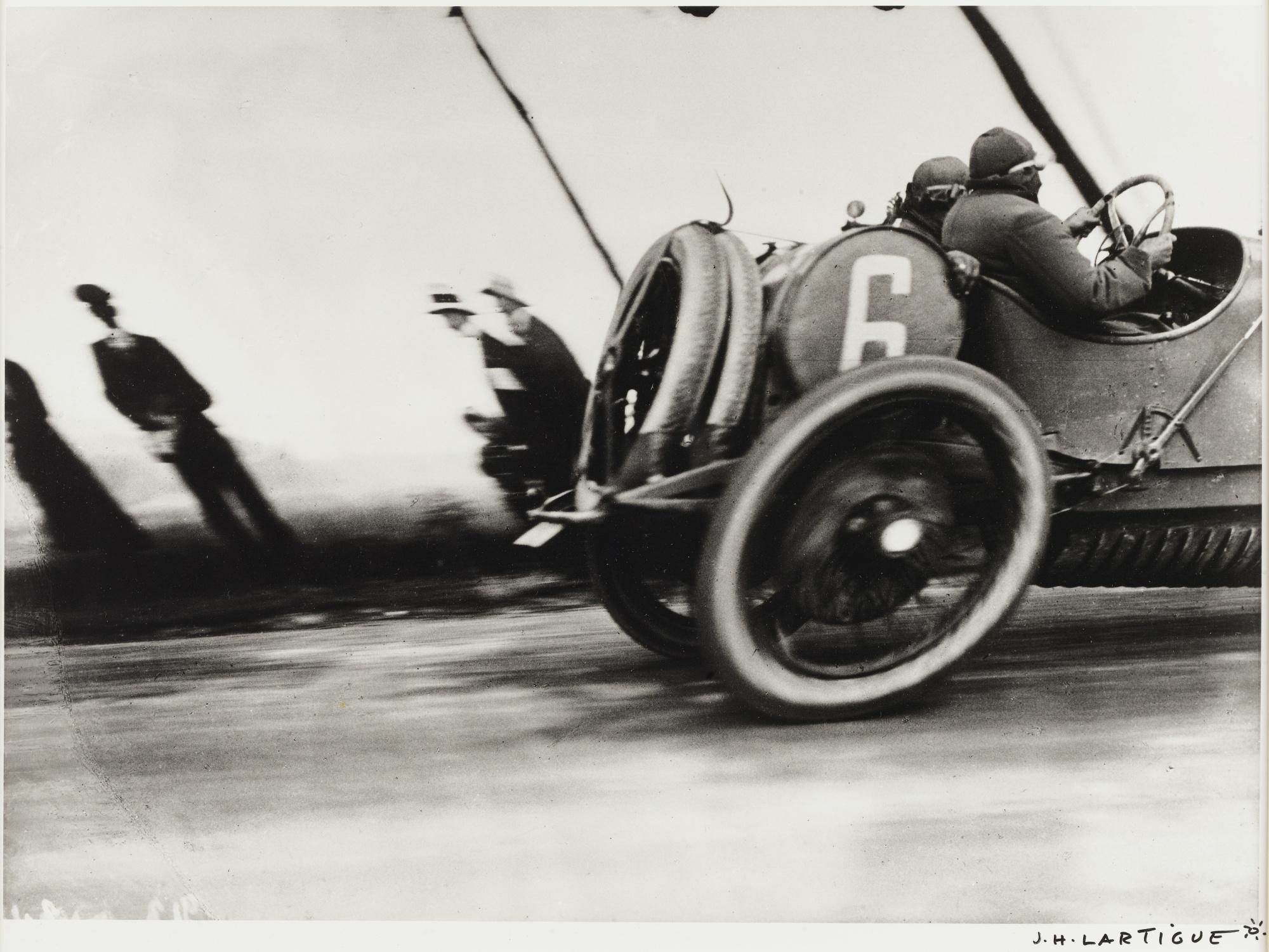 Jacques-Henri Lartigue - Le Grand Prix De L\'Automobile Club De France\'