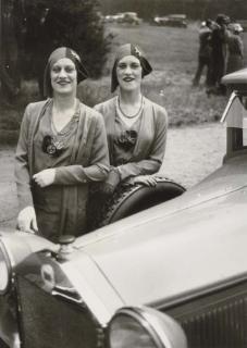 Jacques-Henri Lartigue - The Famous Rowe Twins of the Casino de Paris, 1929