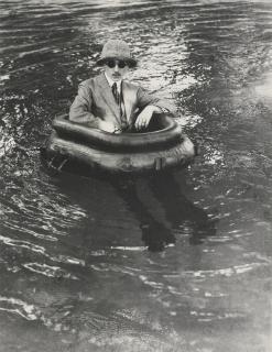 Jacques-Henri Lartigue - Zissou In His Tire Boat
