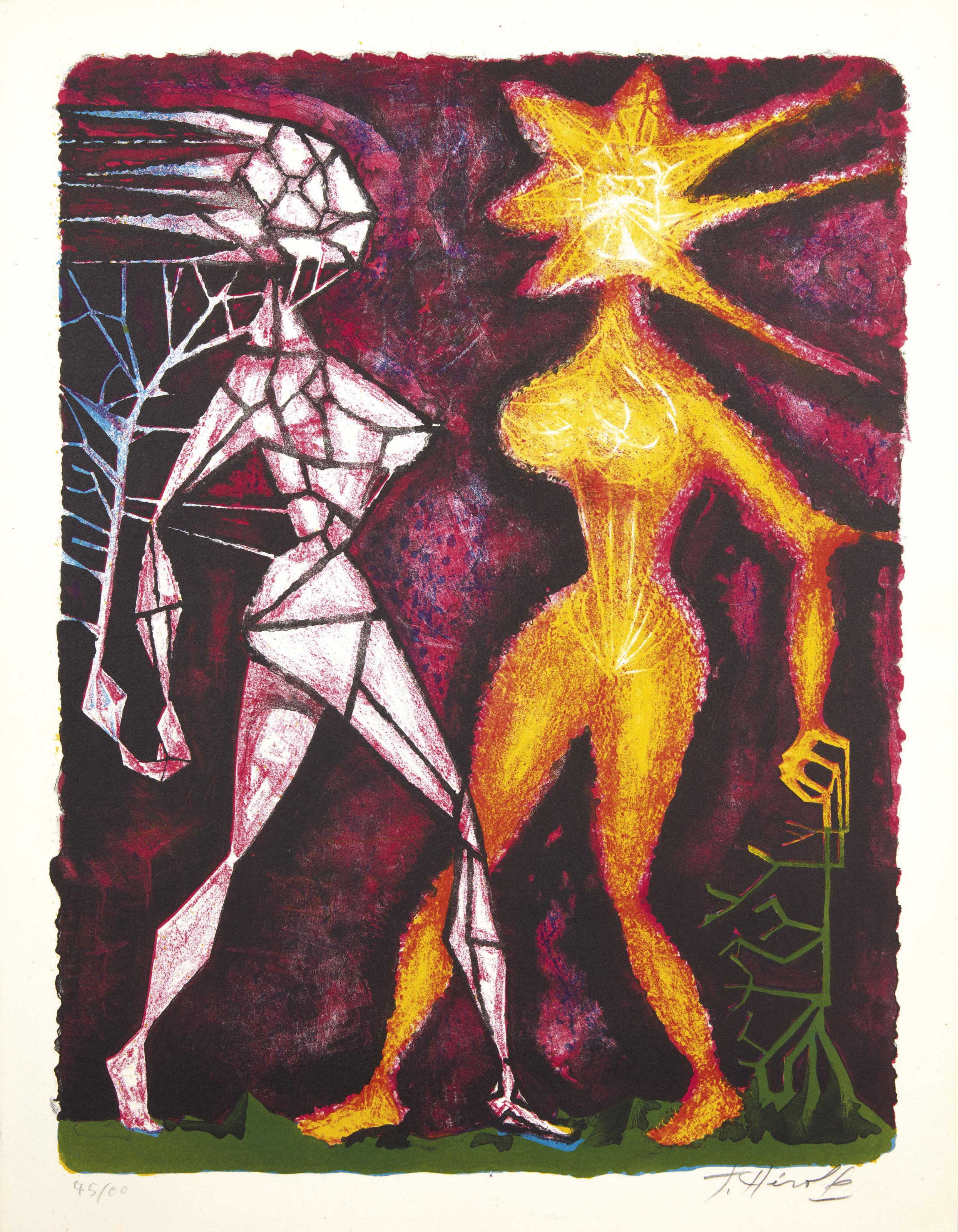 Jacques Hérold - Personnages Surréalistes