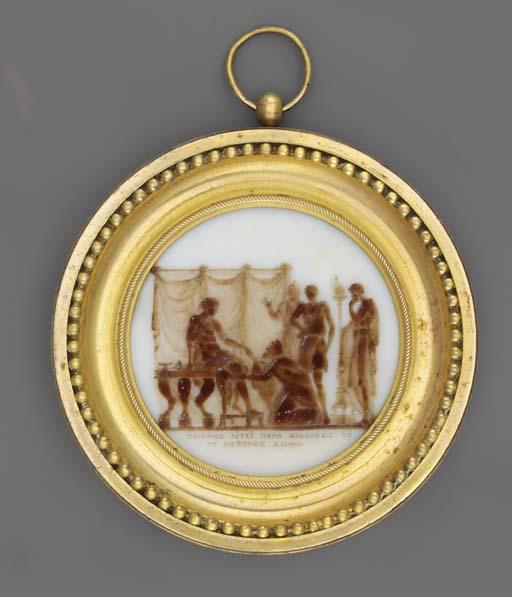 Jacques-Joseph de Gault - Priam And Achilles