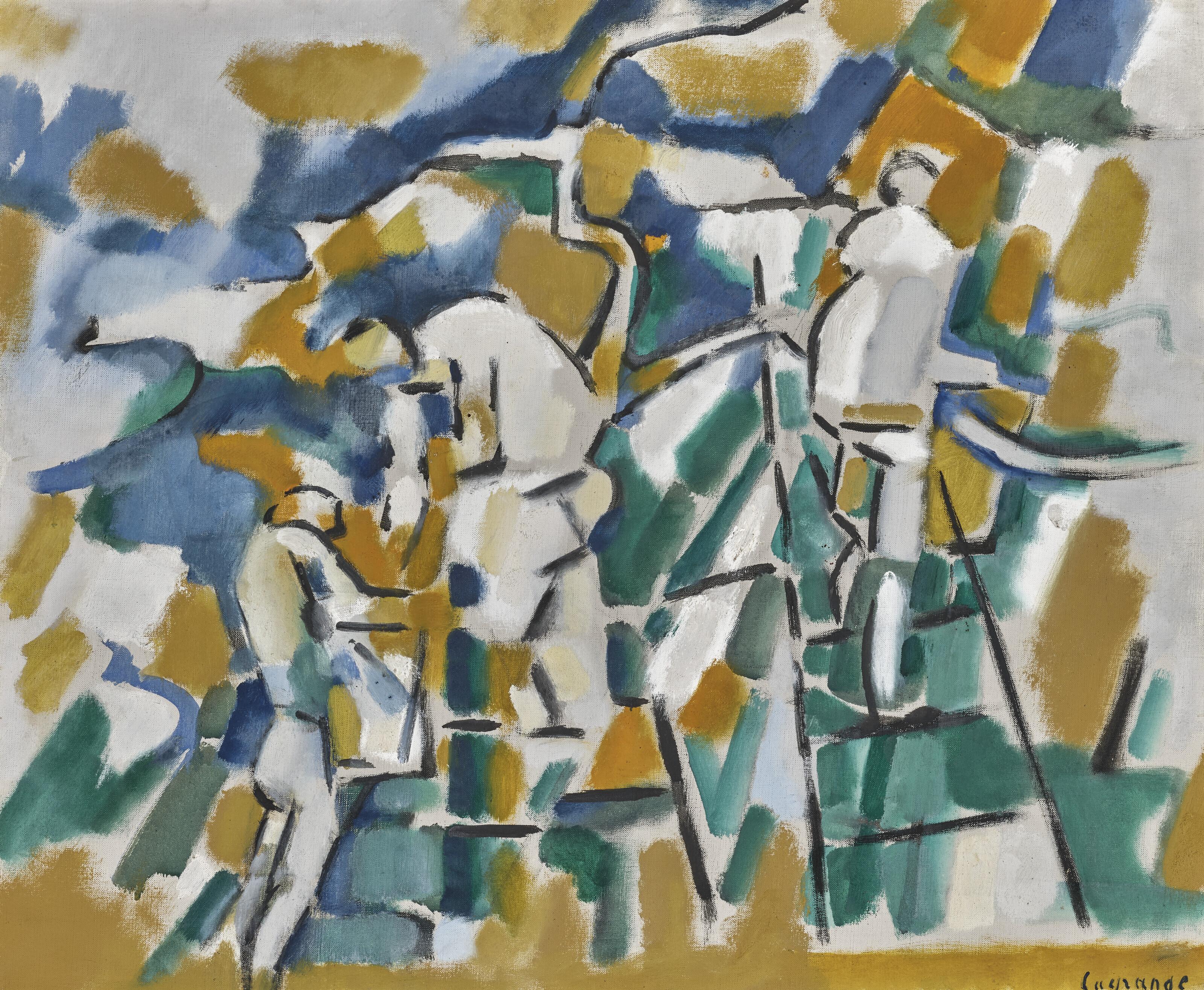 Jacques Lagrange - La Cueillette Blue