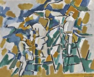 Jacques Lagrange - La Cueillette Blue