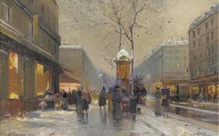 Jacques Lievin - Boulevard St. Germain