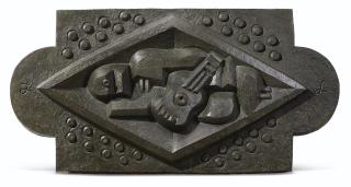 Jacques Lipchitz - Homme allongé à la guitare