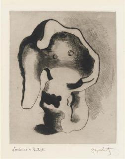 Jacques Lipchitz - Kopf einer Frau