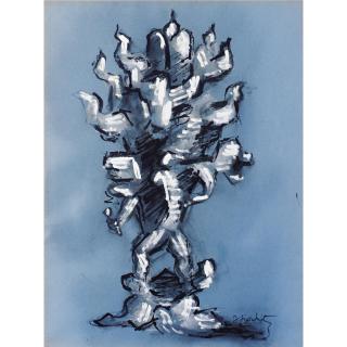 Jacques Lipchitz - Study For Our Tree Of Life