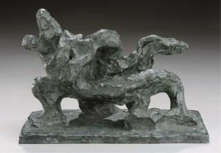 Jacques Lipchitz - The Embrace: Maquette No. 2