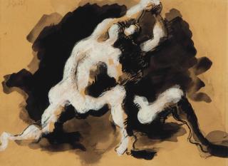 Jacques Lipchitz - Untitled (Recto And Verso)