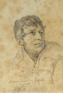 Jacques-Louis David - Portrait du Général Andoche Junot, Duc d\'Abrantès (1771-1813)