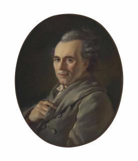 Jacques-Louis David - Portrait Of Michel-Jean Sedaine