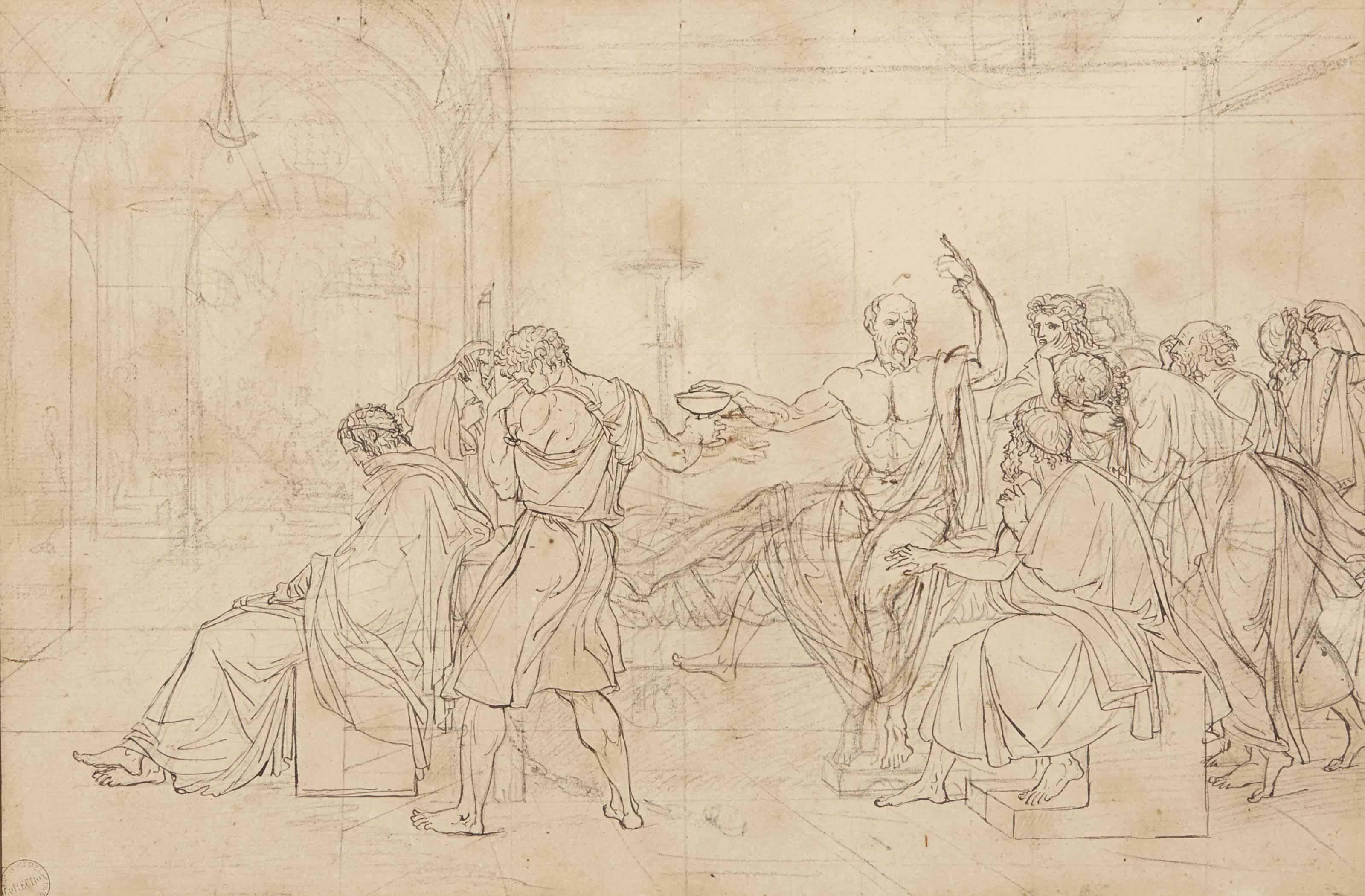 Jacques-Louis David - The Death Of Socrates