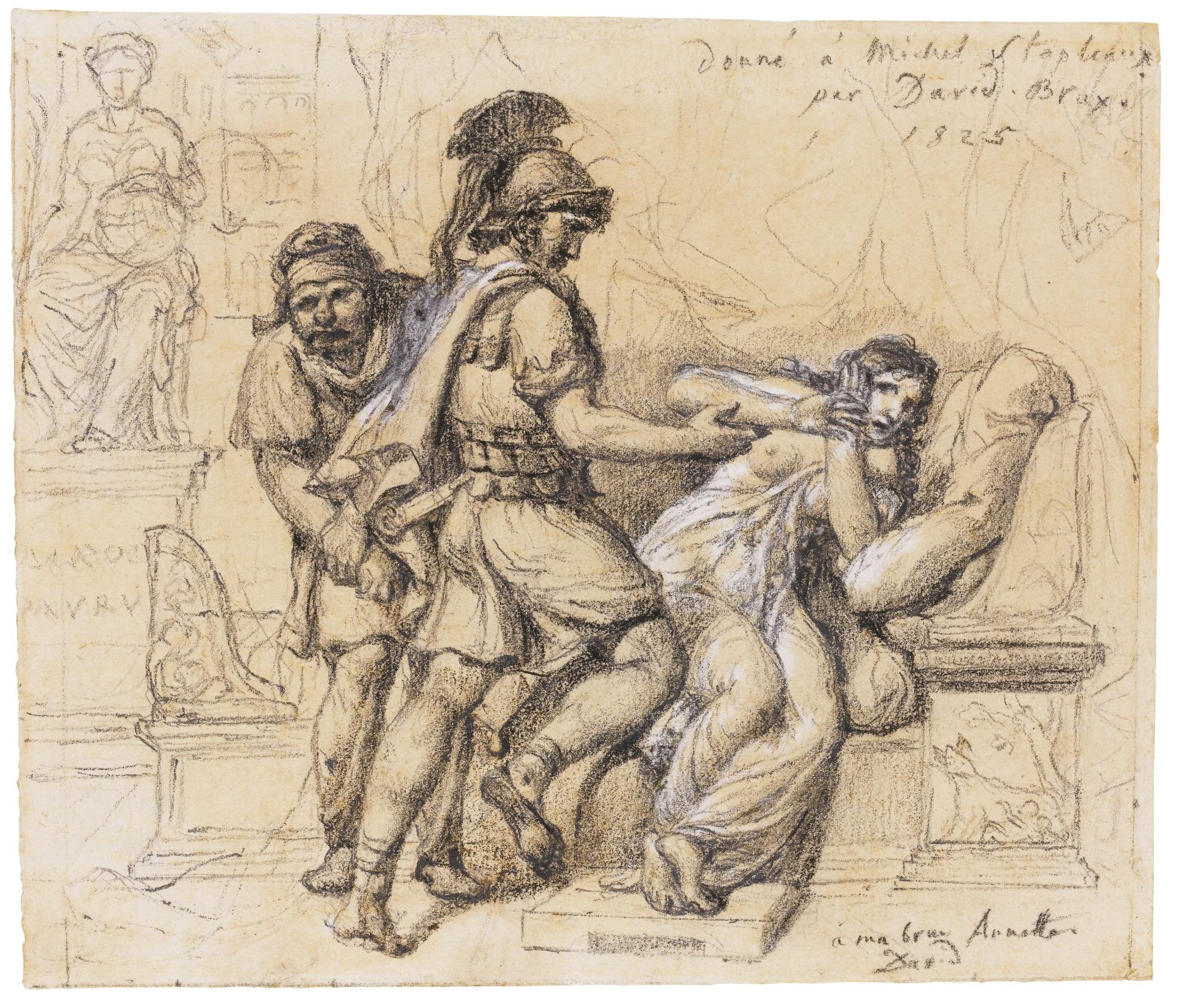 Jacques-Louis David - The Rape Of Lucretia