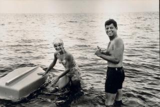 Jacques Lowe - President John F. Kennedy and Jacqueline Kennedy, Nantucket Bay