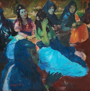 Jacques Majorelle - Dancers in Goulimine