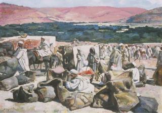 Jacques Majorelle - The Souk of El Had Des