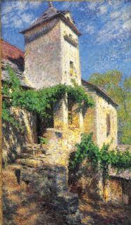 Jacques Martin-Ferrieres - La maison d\'Henri Martin à Saint-Cirq la Popie