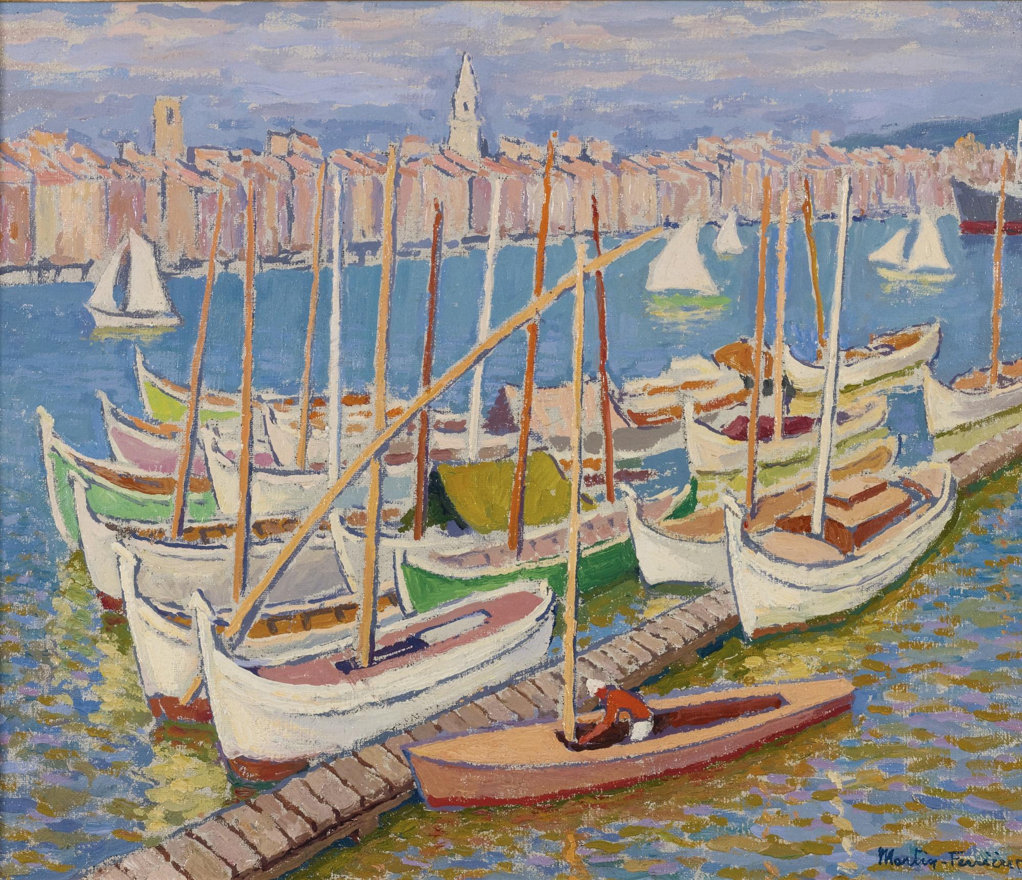 Jacques Martin-Ferrières - Le Port De Marseilles