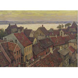 Jacques Martin Ferrières - Paysage Danois