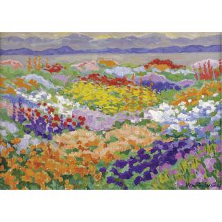 Jacques Martin Ferrières - Paysage D\'Ecosse