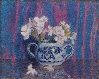 Jacques Martin Ferrières - Vase De Fleurs