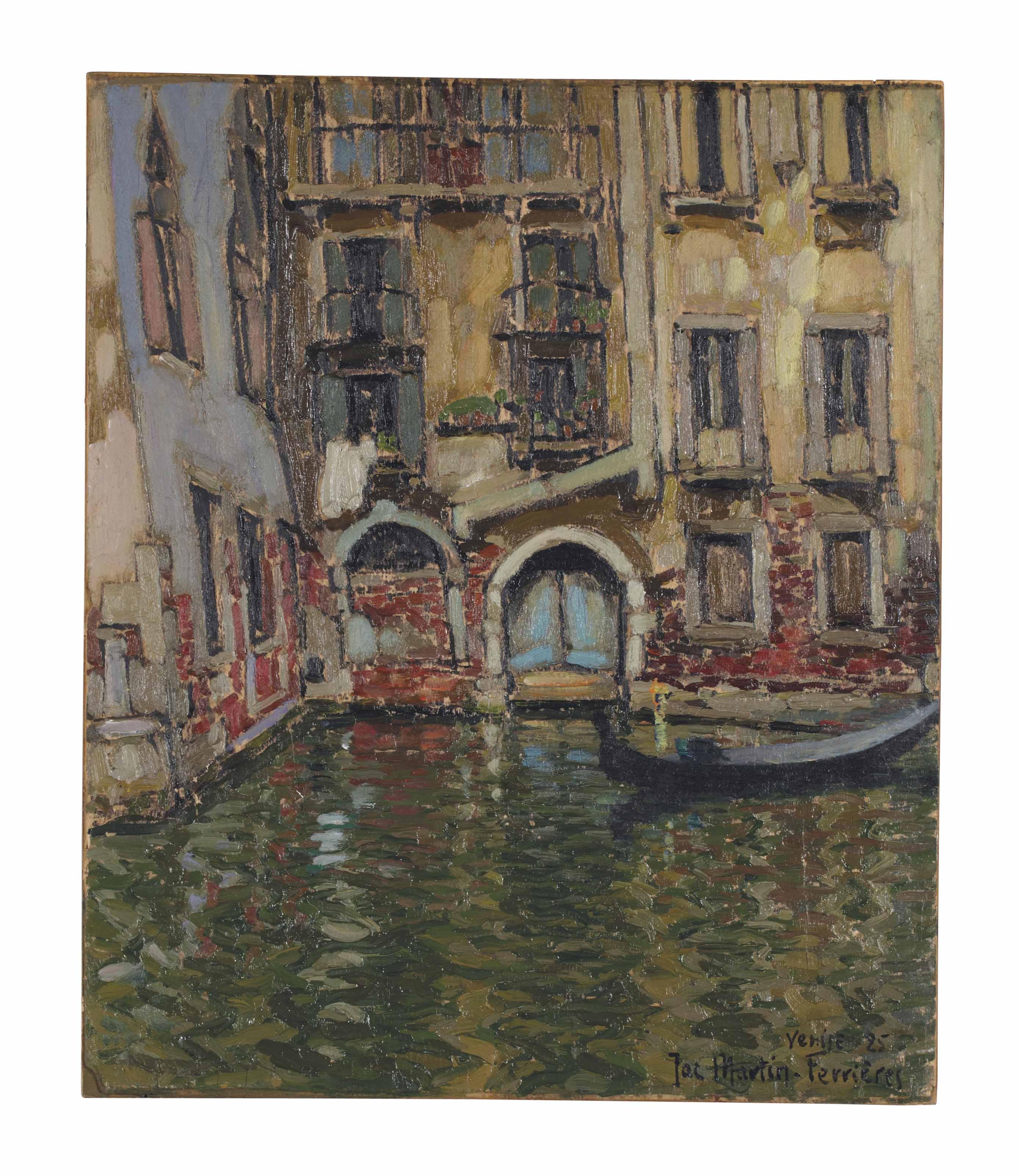 Jacques Martin-Ferrières - Venise