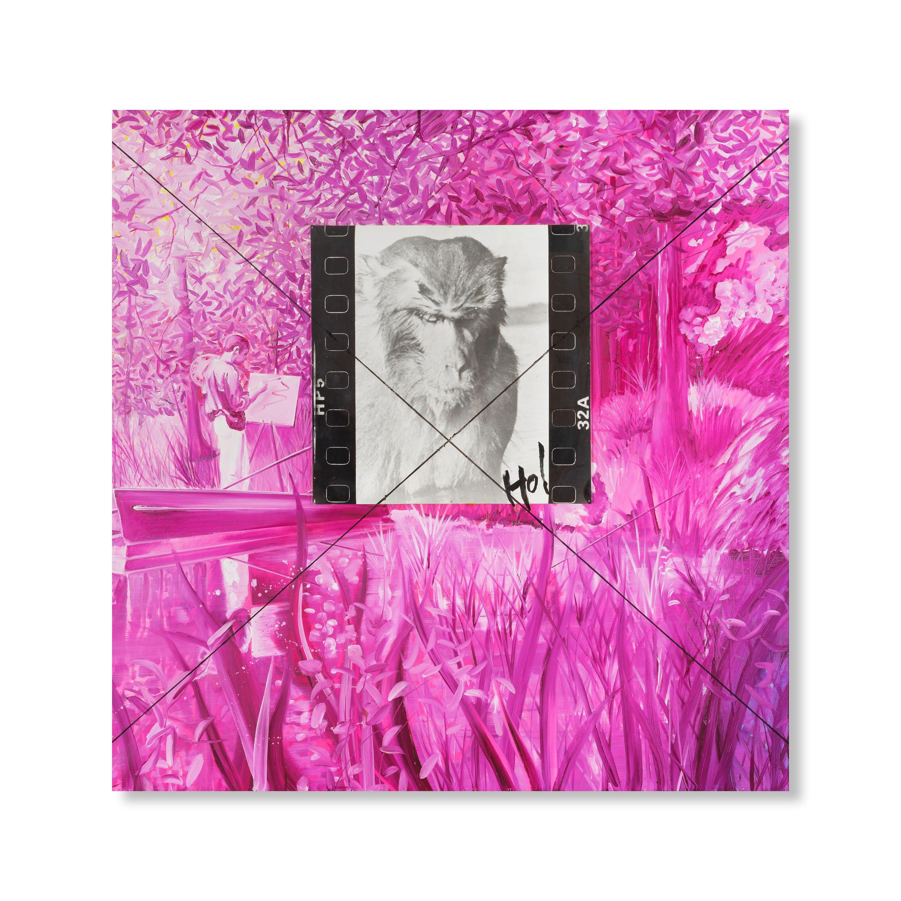 Jacques Monory - N°711 Le Peintre n°10