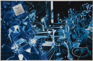 Jacques Monory - Noir No. 13