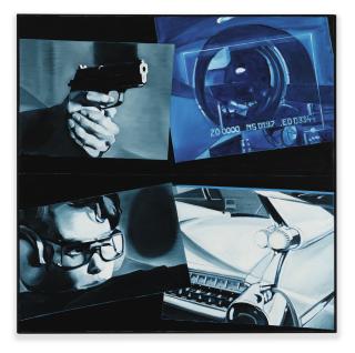 Jacques Monory - Nuit N°36