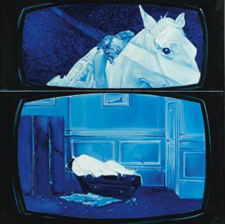 Jacques Monory - Nuit N°8