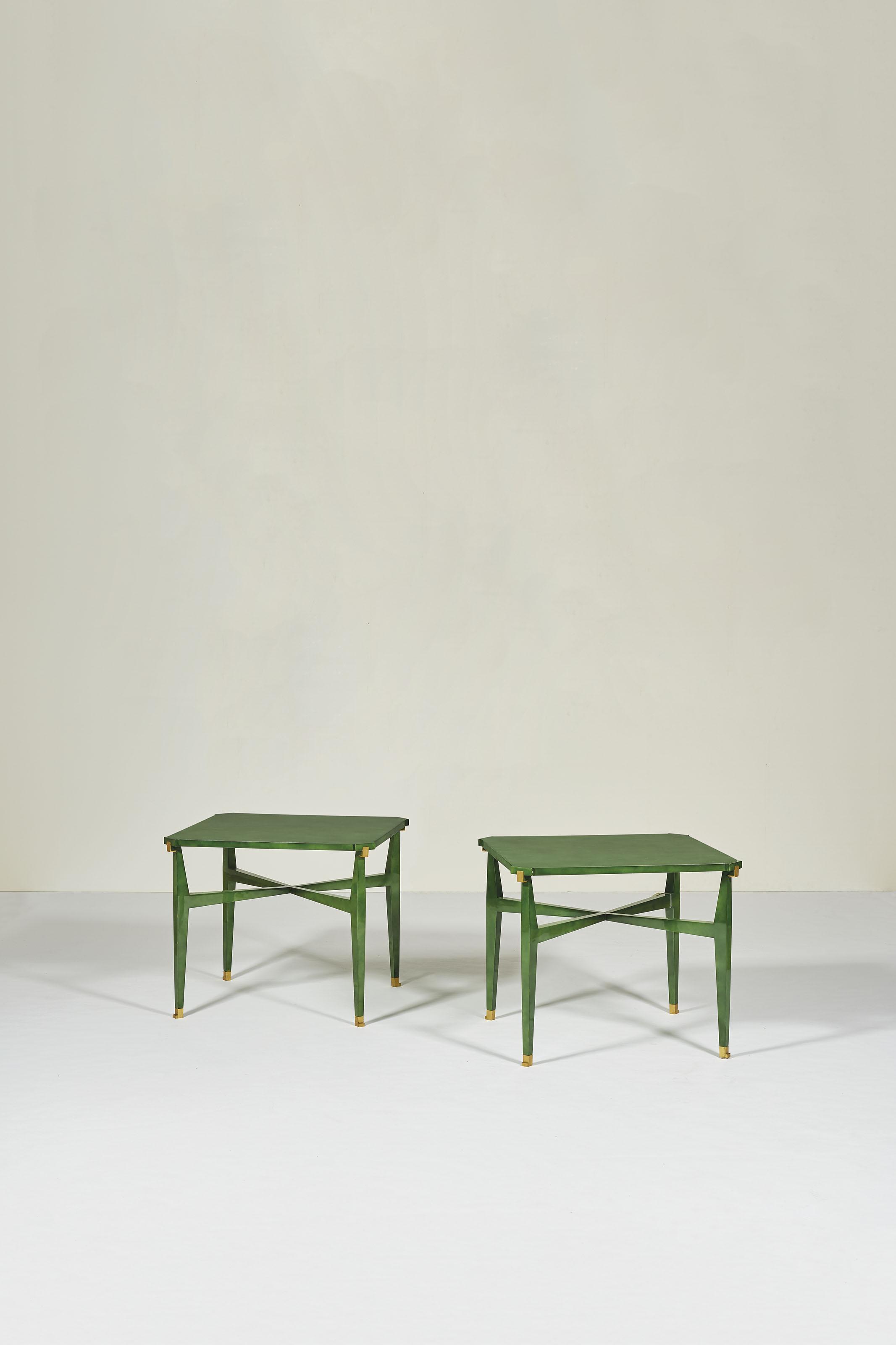 Jacques Quinet - PAIRE DE TABLES D\'APPOINT, VERS 1940