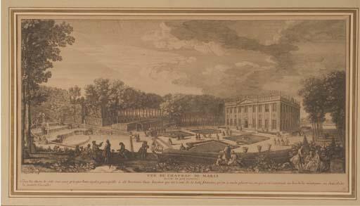 Jacques Rigaud - L\'Abreuvoir de Marly Vue Du Chateau de Marly