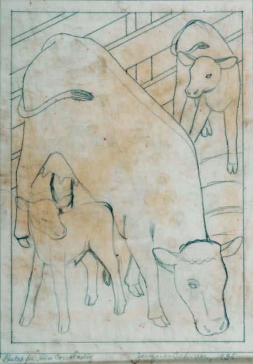 Jacques Schnier - Sketch for \