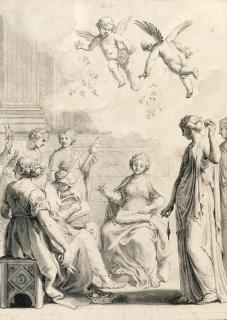 Jacques Stella - The Education of the Virgin