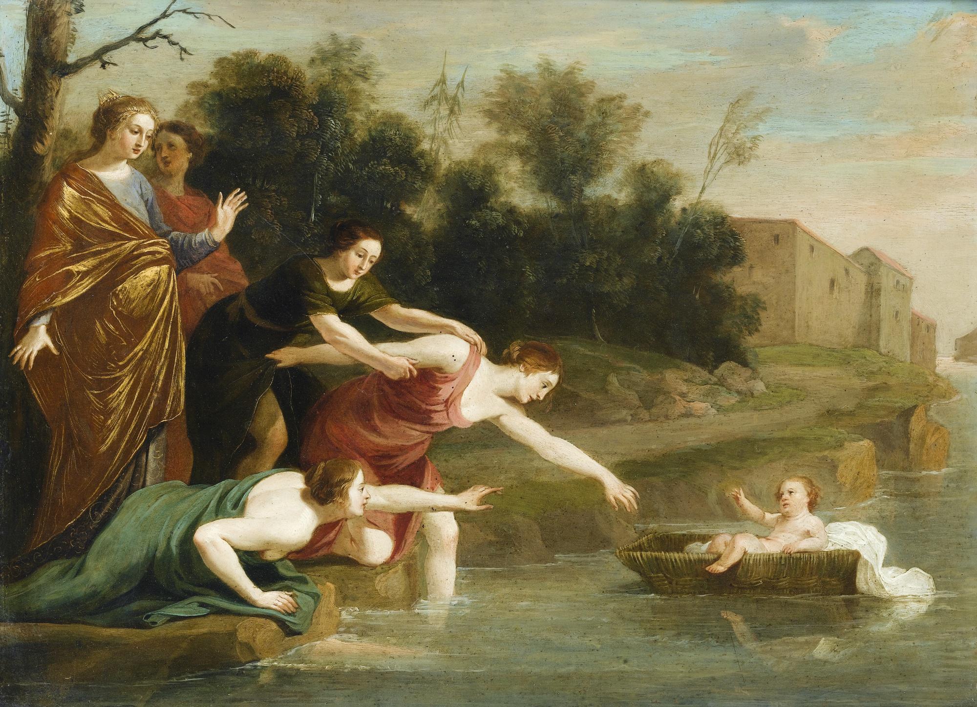 Jacques Stella - The Finding Of Moses