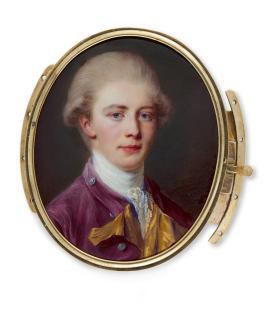 Jacques Thouron - Portrait Of Sir John St Aubyn Of Clowance, 5Th Bt (1758-1839), Circa 1780