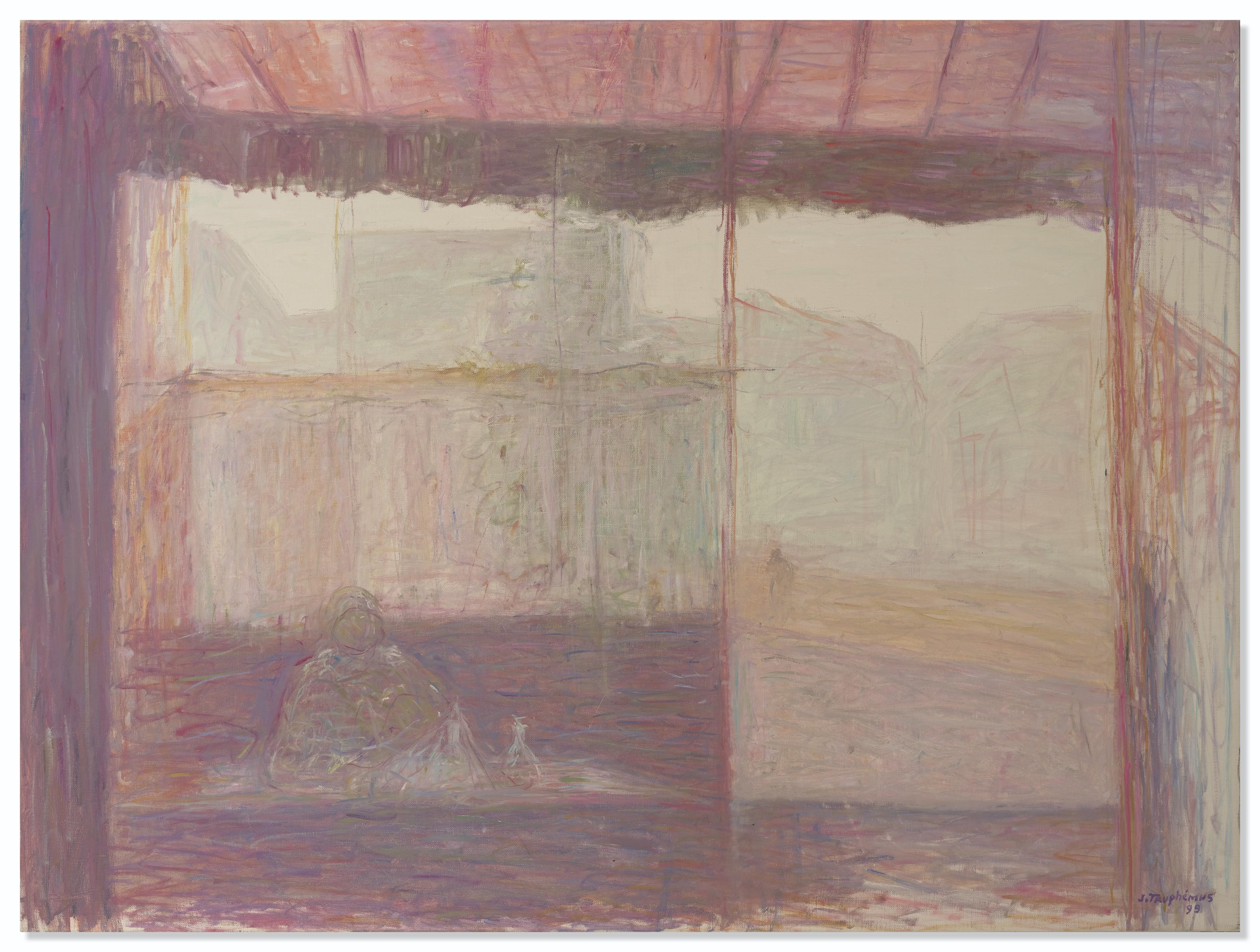 Jacques Truphemus - Intérieur de café, Lyon l\'été