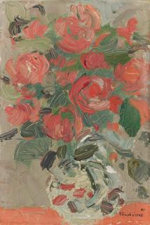 Jacques Truphemus - Les roses rouges