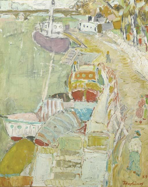 Jacques Truphémus - Quai de la Saône