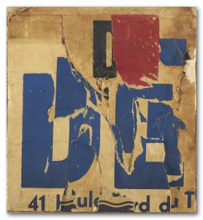 Jacques Villeglé - 41 boulevard du Temple