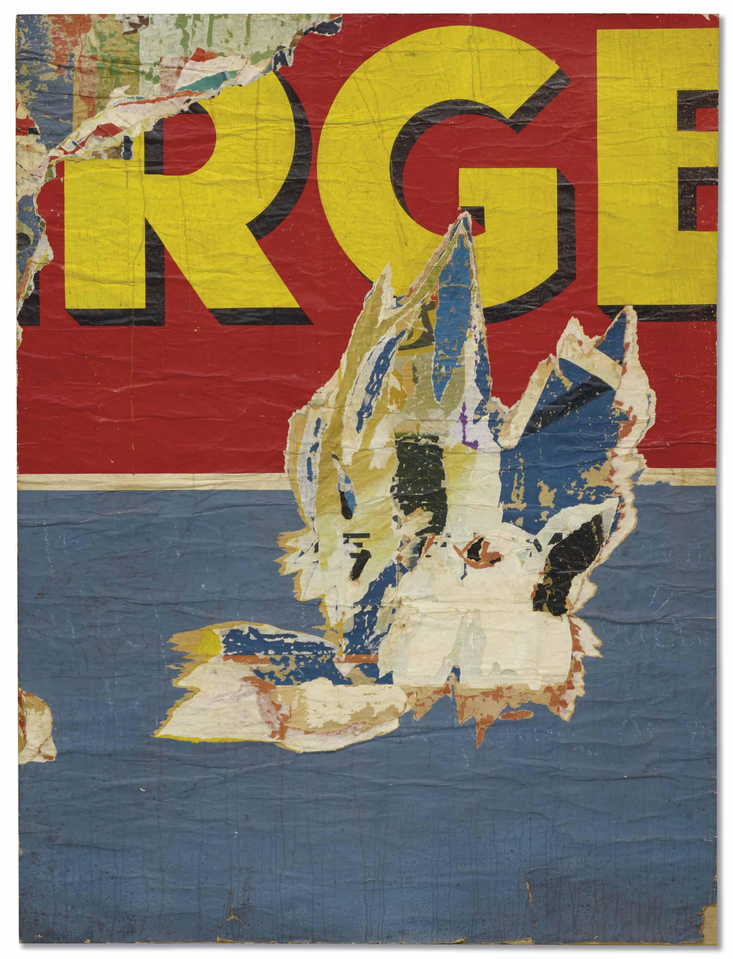 Jacques Villeglé - Avenue de l\'Observatoire