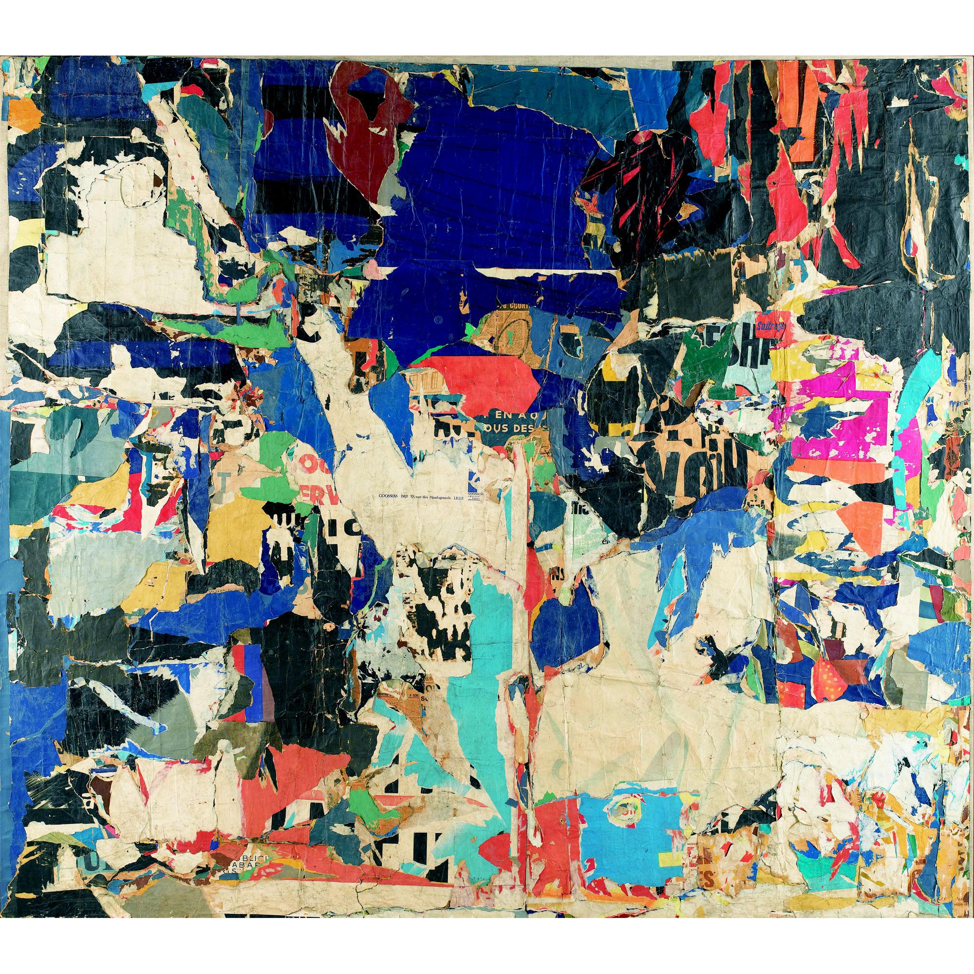 Jacques Villeglé - Boulevard Saint-Martin