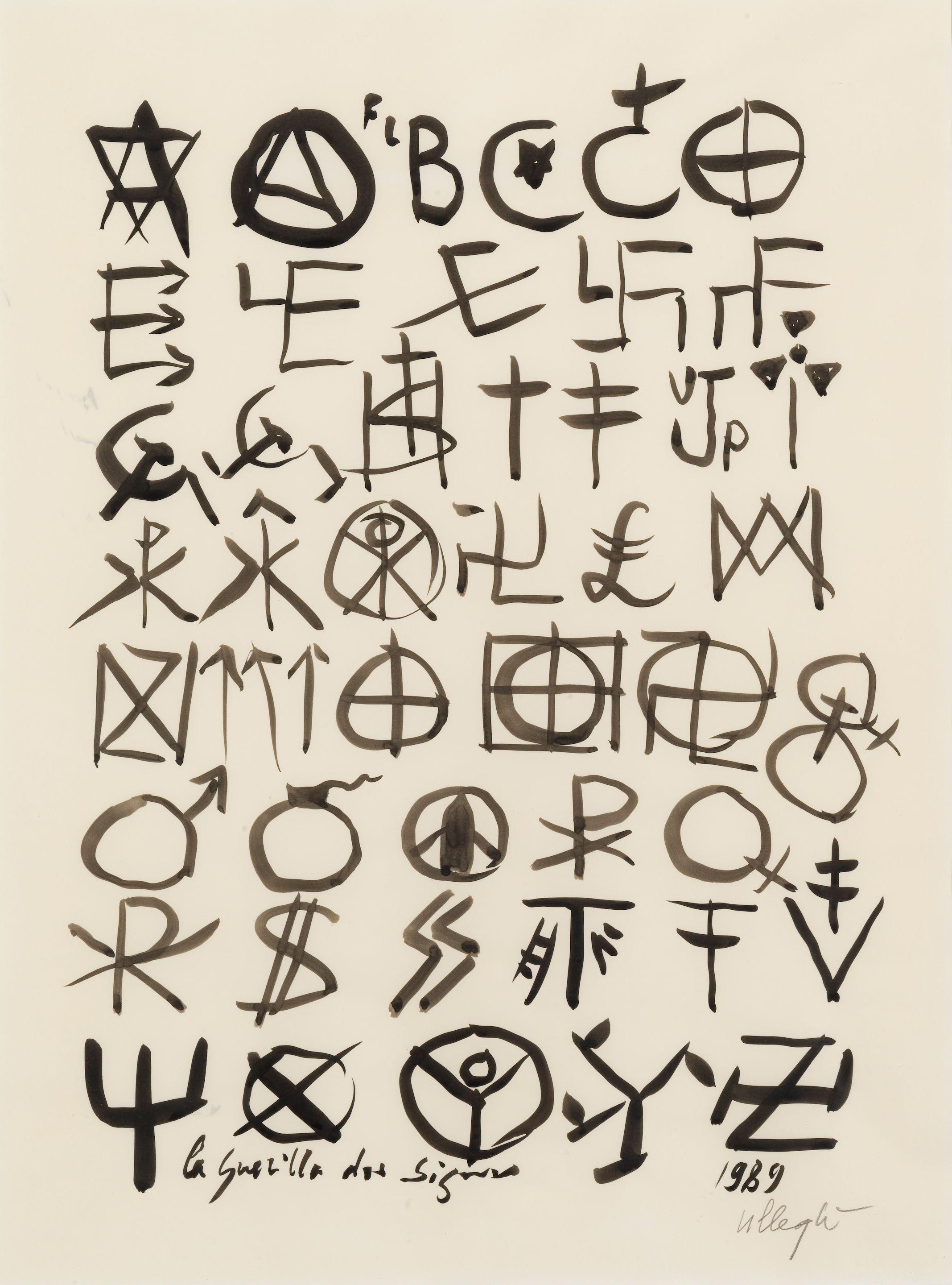 Jacques Villegle - La guérilla des signes