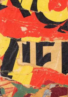 Jacques Villeglé - Métro Alesia